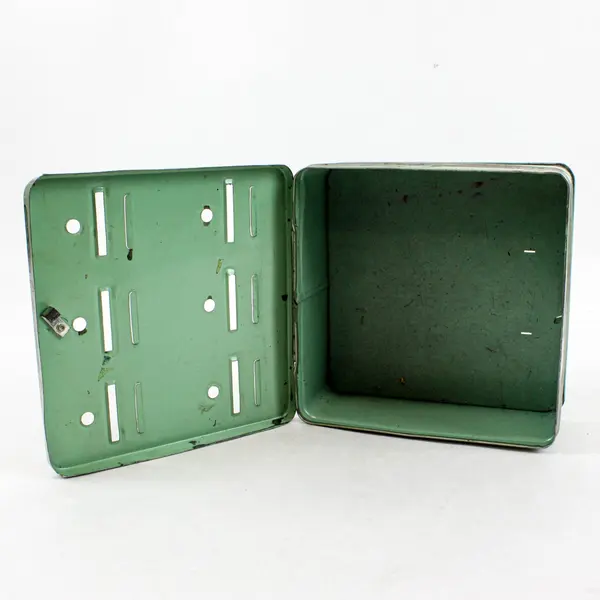 Save-A-Way Budget Bank Tin Coin Savings Box Piggy Bank