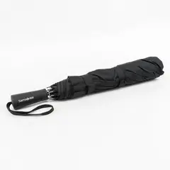 Samsonite Compact Travel Umbrella Auto Open Close Black With Sleeve