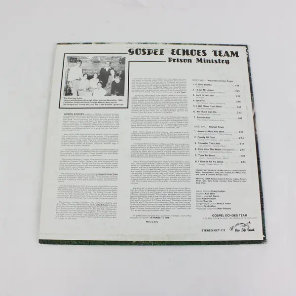 Gospel Echoes Team In Praise To Him! Gospel 12" Vinyl LP