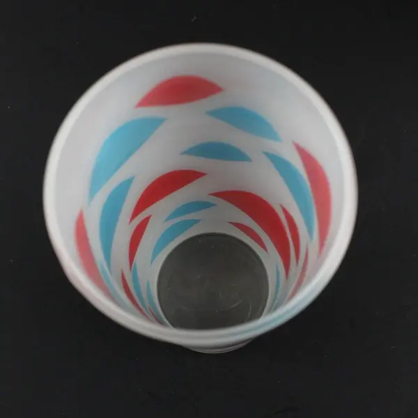 Lot of 2 VTG 60s Dairy Queen Frosted Tom Collins Iced Tea Highball Tumblers