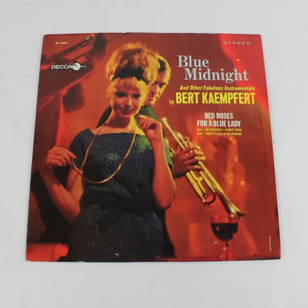 Bert Kaempfert Blue Midnight & Other Fabulous Instrumentals 12" LP Record