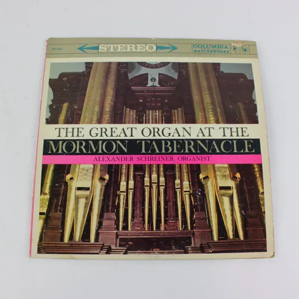 Columbia Masterworks Great Organ at Mormon Tabernacle Alexander Schreiner 12" LP