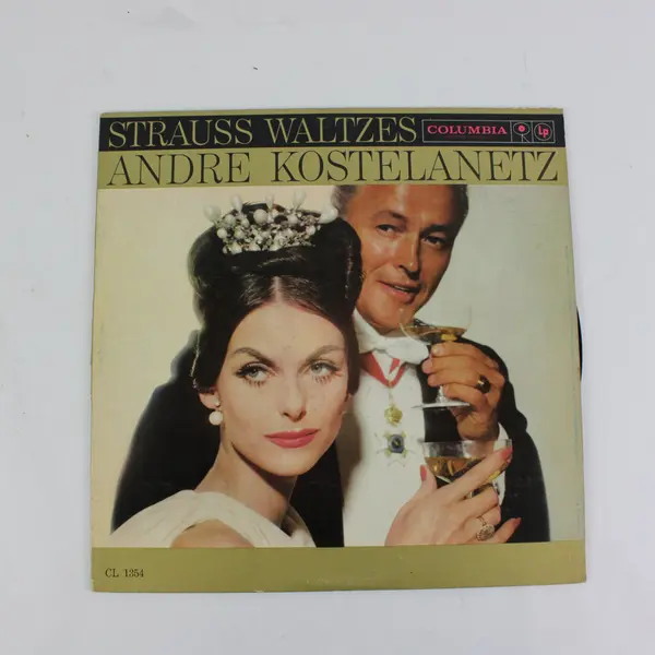 Strauss Waltzes Andre Kostelanetz Columbia 12" LP Vinyl Record CL 1354