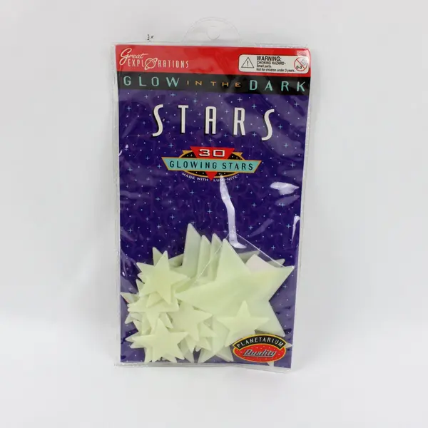 1996 Great Explorations Lumi-Nite Glow-in-the-Dark Stars 30 Pack