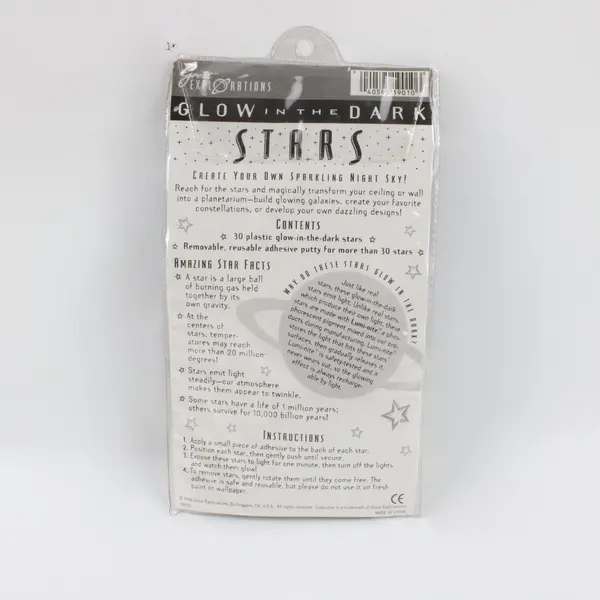 1996 Great Explorations Lumi-Nite Glow-in-the-Dark Stars 30 Pack