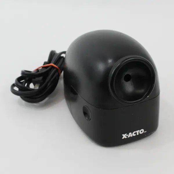 X-ACTO Electric Pencil Sharpener Model 19208 Black Tested Working