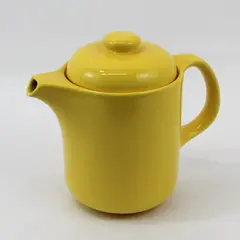 Waechtersbach W. Germany Fun Factory Buttercup Yellow Porcelain Coffee Pot & Lid