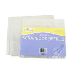 Lot of 20 Miss Elizabeth's Scrapbook Refill Sleeves 12x12 Pages