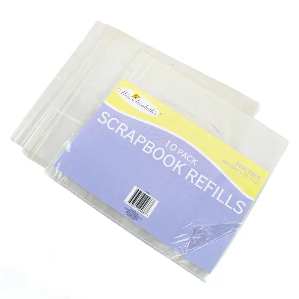 Lot of 20 Miss Elizabeth's Scrapbook Refill Sleeves 12x12 Pages