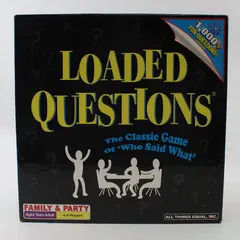 Loaded Questions Board Game 2010 All Things Equal Family Party Complete