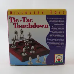 Discovery Toys Tic-Tac Touchdown Football Board Game Pre-Owned Complete