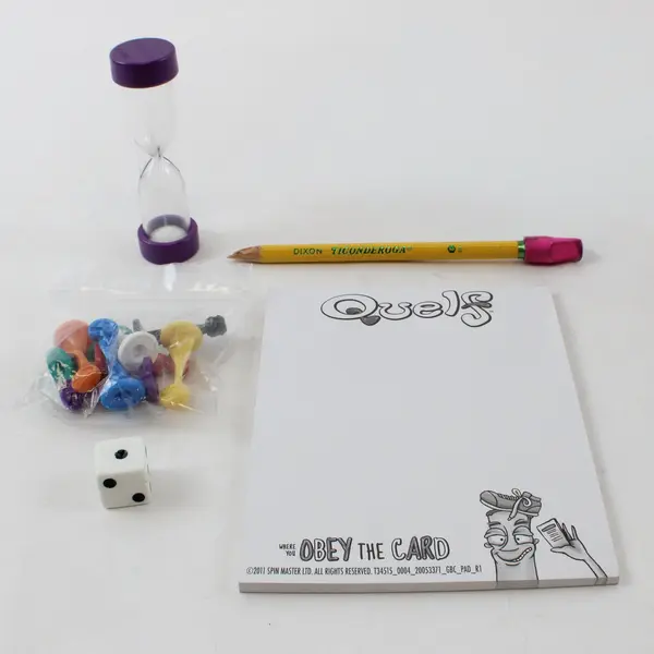 Quelf Unpredictable Party Game Spin Master Adult Board Game Obey The Card