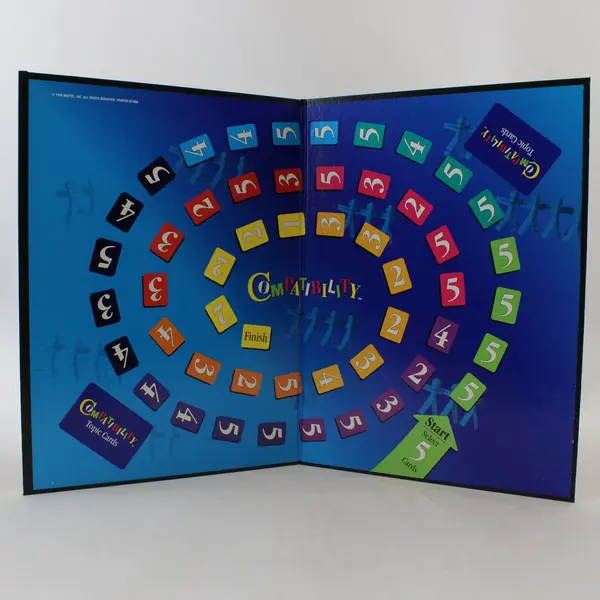 Mattel Compatibility Board Game 1996 Do Great Minds Really Think Alike? Vintage