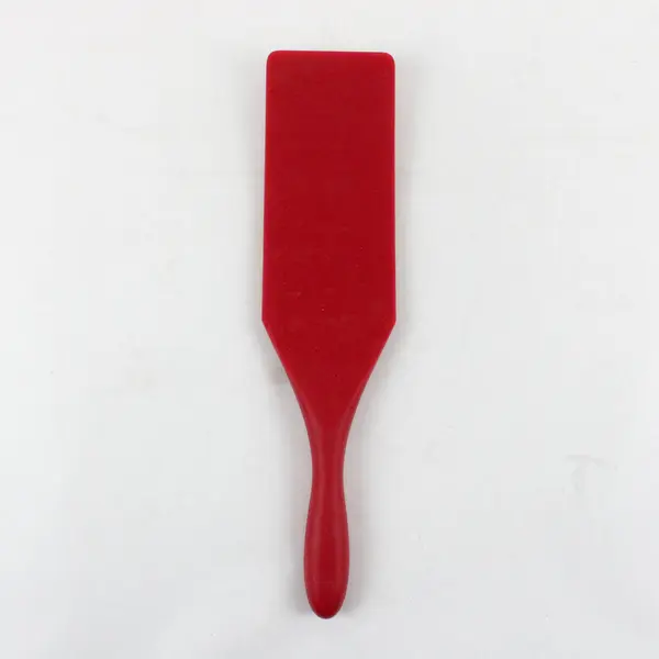 Lot of 4 Red Silicone Kitchen Utensils Spurtle Spatula, One Slotted Fiesta
