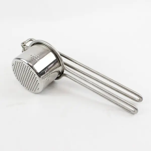 Lot of 2 Kitchen Tools Stainless Steel Potato Ricer and Scoop