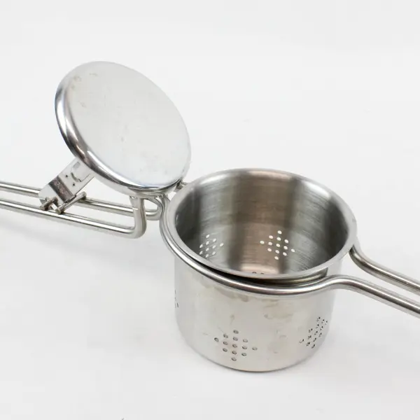 Lot of 2 Kitchen Tools Stainless Steel Potato Ricer and Scoop