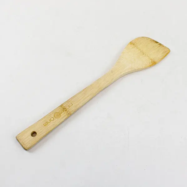 Lot of 3 Bamboo Kitchen Utensils Personalized Engraved Set Spatula Turner