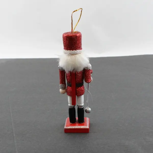 2020 Dar Kei International Wooden Nutcracker Ornament 5.25" Tall