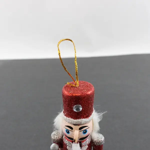 2020 Dar Kei International Wooden Nutcracker Ornament 5.25" Tall