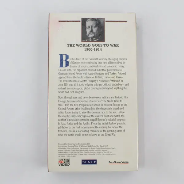 New Sealed The Century of Warfare: The World Goes to War 1900-1914 VHS 1994
