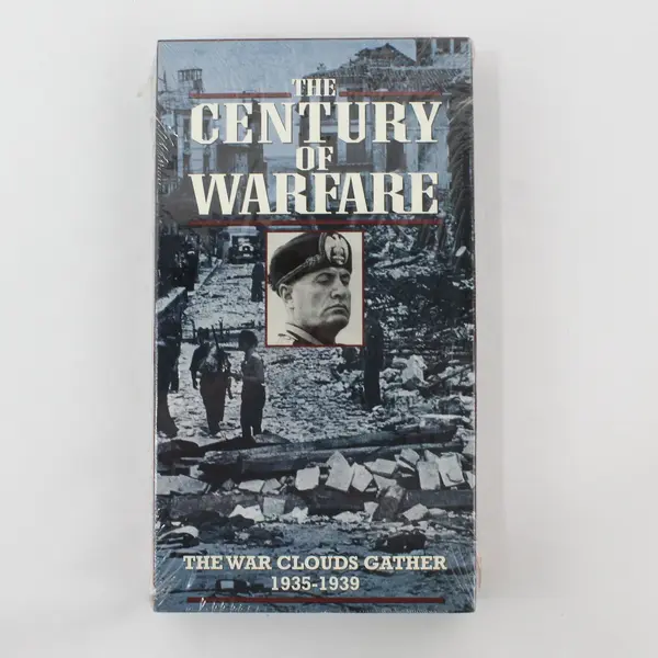 New Sealed The Century of Warfare: The War Clouds Gather 1935-1939 VHS 1994