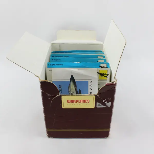 Vintage Warplanes Collectors Club Boxed Aircraft Photo Card Set