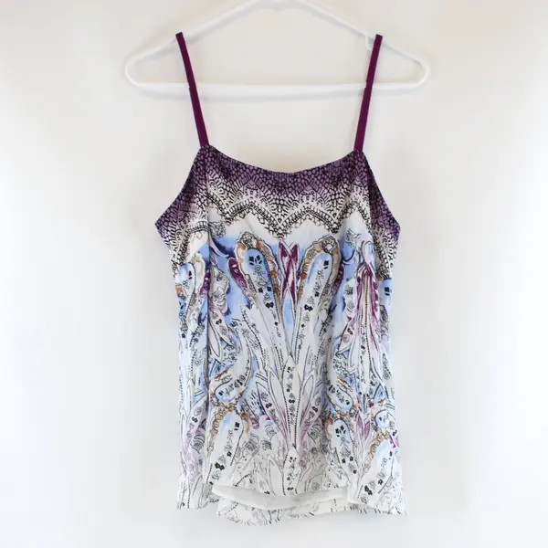 White House Black Market Multicolor Tank Top Women's Small
