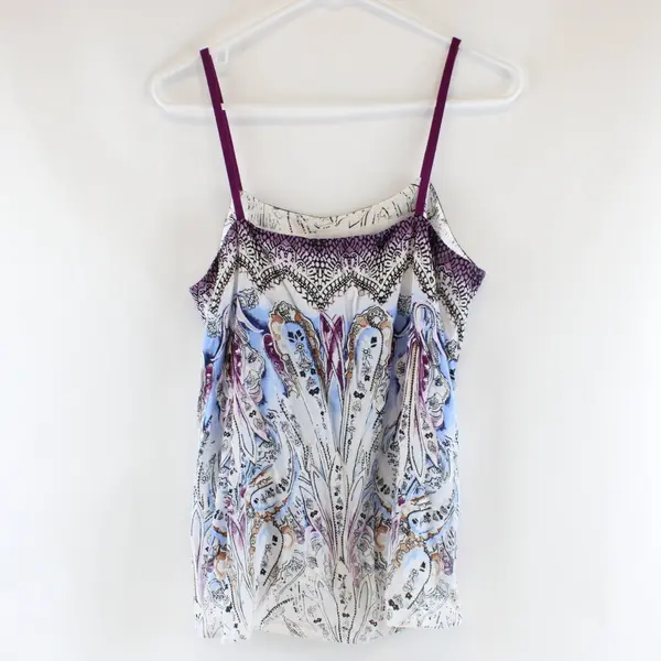 White House Black Market Multicolor Tank Top Women's Small