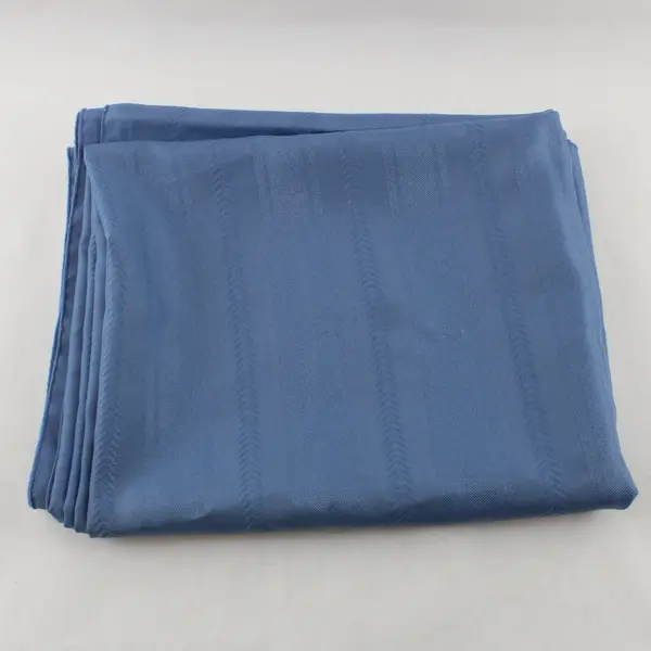 Blue Striped Rectangular Tablecloth 60"x100"
