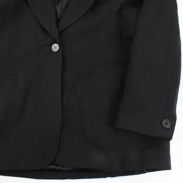 VTG Evan-Picone Black Women's Blazer Shoulder Pads Size 16