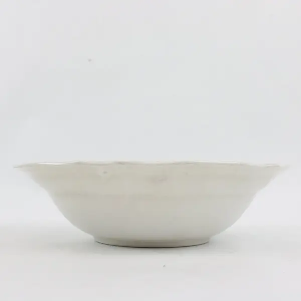 Vintage Sears Federalist A298 White Ironstone Vegetable Bowl 9.5"
