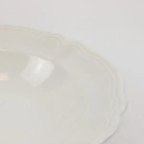 Vintage Sears Federalist A298 White Ironstone Vegetable Bowl 9.5"