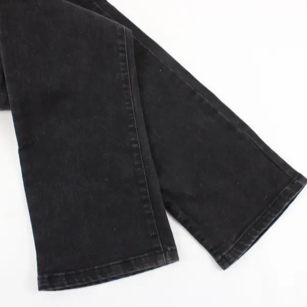St. John's Bay Women's Black Straight Leg Jeans Size 10