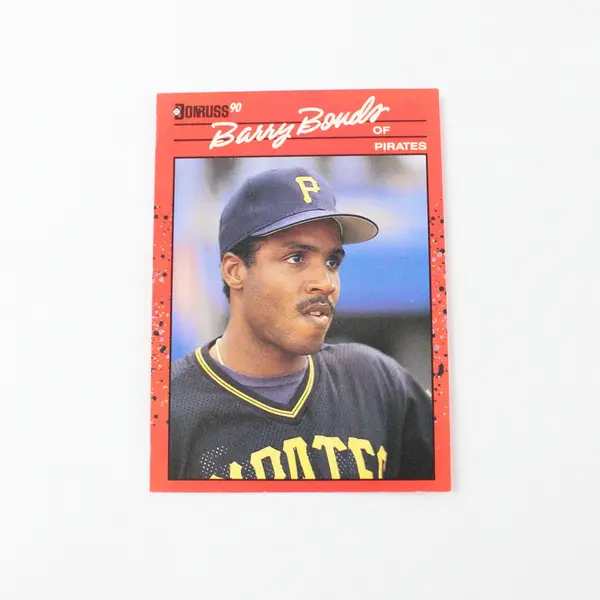 Lot of 4 Donruss Barry Bonds Baseball Trading Cards 1990-91