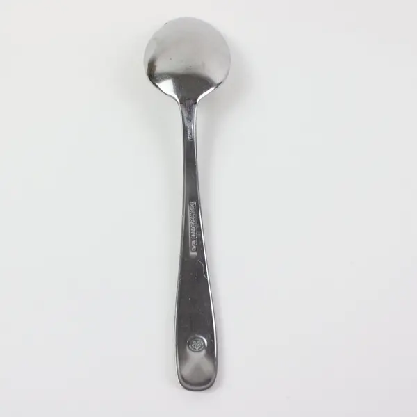 Pfaltzgraff 18/10 SS Oval Soup Spoon in an Unknown Rare HTF Pattern 6.75" 
