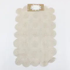 Vintage LTD. Keepsake Lace Oblong Ecru Doily 12x18 NEW