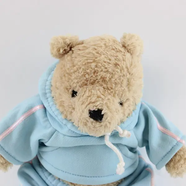 Disney Classic Pooh Plush Blue Hoodie Sweatpants Stuffed Animal