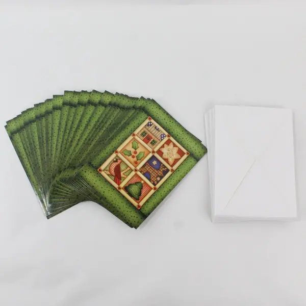 Set of 35 Cleo Vintage Kitsch Christmas Cards 1999 MPN 8373101-907