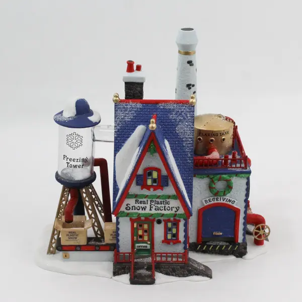 Dept 56 Real Plastic Snow Factory North Pole 56403 Retired