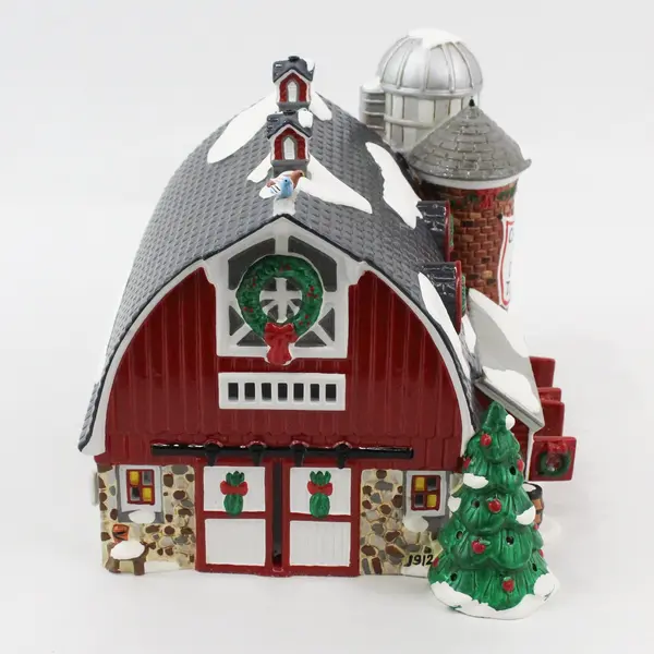 1997 Dept 56 Original Snow Village Christmas Barn Dance #54910 