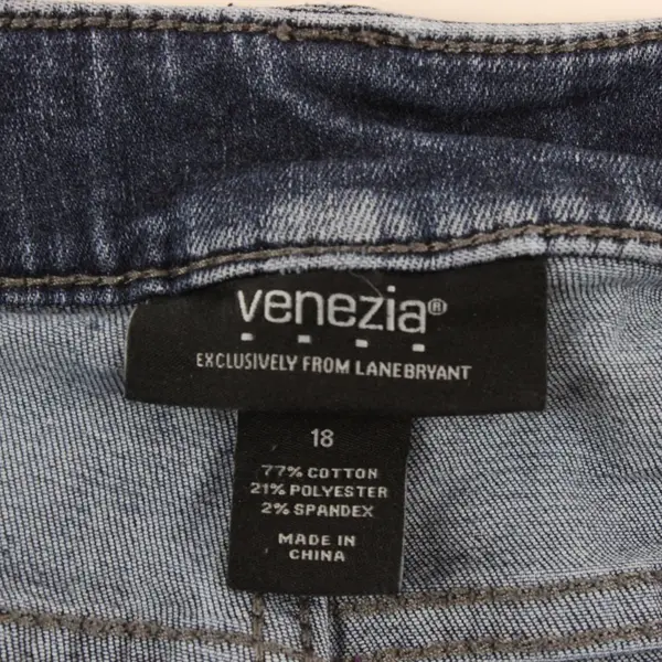 Venezia Women's Bootcut Jeans Size 18 Stretch Dark Wash Blue 
