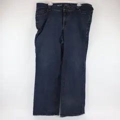 Lane Bryant Boot-Cut Jeans Women's Size 20 Average Dark Blue Wash