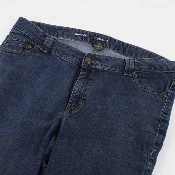Lane Bryant Boot-Cut Jeans Women's Size 20 Average Dark Blue Wash