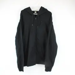 Organic Royal Apparel Black Humble Spirit Drawstring Zip Up Hoodie Size 2X