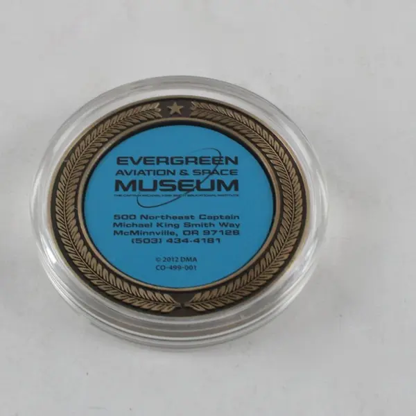 2012 Spruce Goose Holographic Medallion Evergreen Aviation Museum CO-499-001