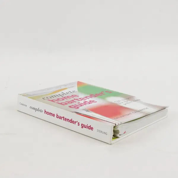 VTG Complete Home Bartender's Guide by Salvatore Calabrese 2002 Spiral Bound HC