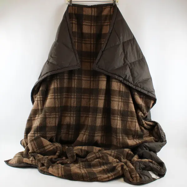 Eddie Bauer EB650 Premium Down Travel Blanket Throw 50inx72in