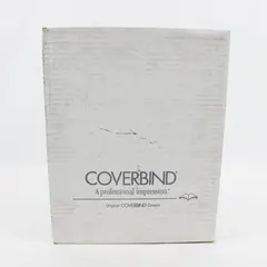 Coverbind Clear Linen White 1/16" Binding Covers 100ct New Open Box