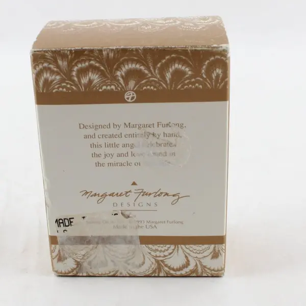 Margaret Furlong 1993 Angel Shell Ornament Original Box