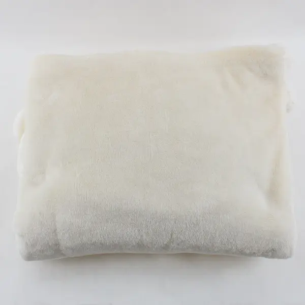Opalhouse Fuzzy White Throw Blanket 52x70 Soft Cozy Textured